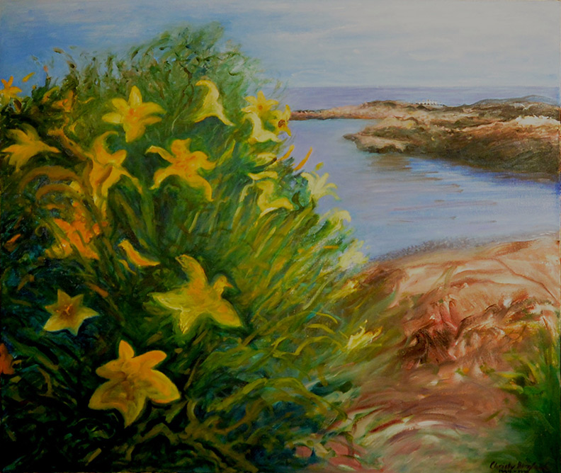 Christy Bergland Maine Landscape, Day Lilies and More