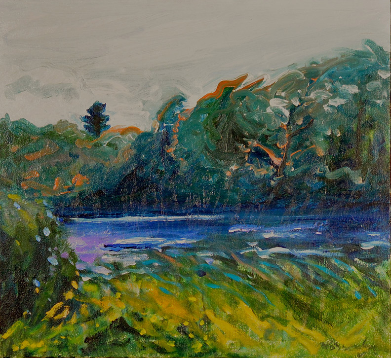 Christy Bergland Maine Landscape, Little Pond