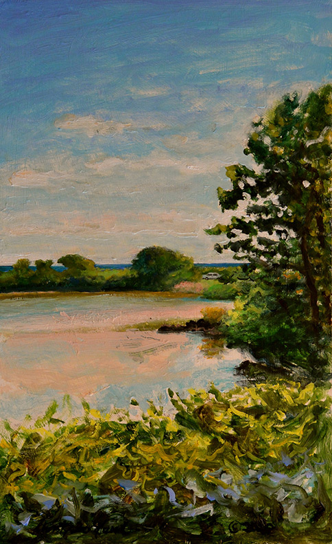 Christy Bergland Maine Landscapes, West Side of Great Pond