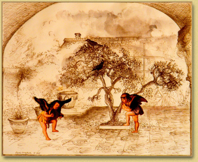 Giovanni Bellini's Angles Play in a Venetian Garden