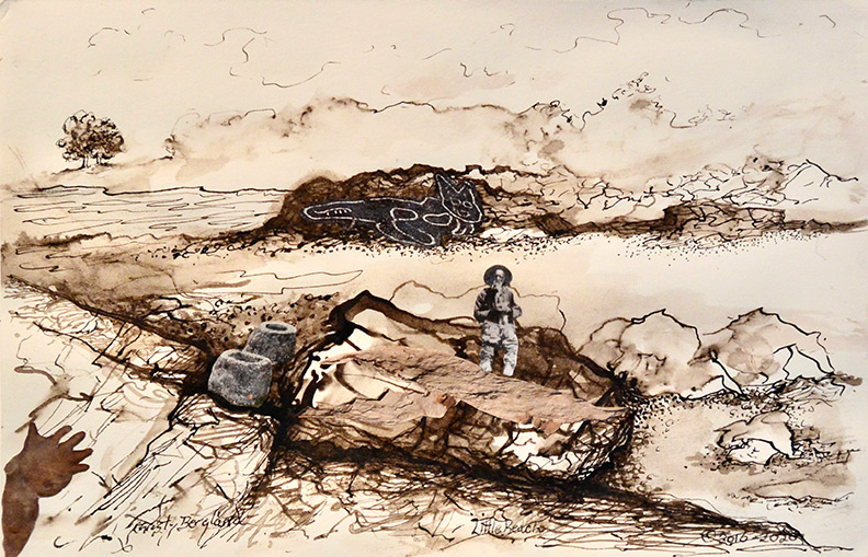 Christy Bergland Collaboratives Series, Mining the Rocks at Little Beach