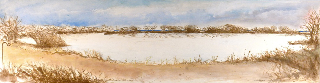 Christy Bergland, Early Winter, Great Pond