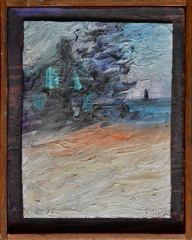 Christy Bergland, Maine Scape Series, The Isaac Cook House in Winter